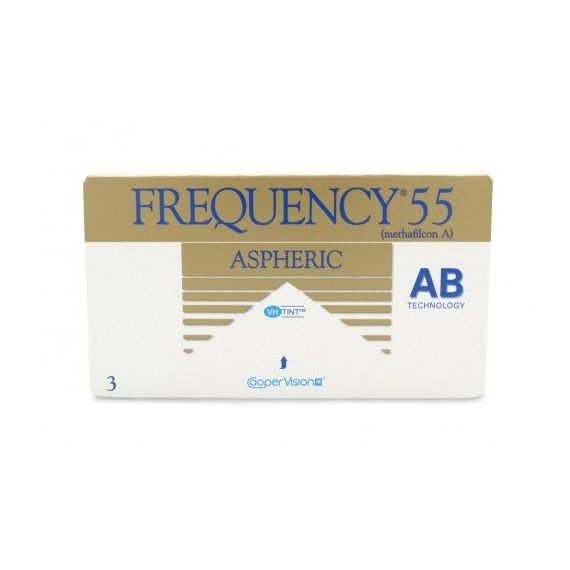 FREQUENCY 55 ASPHERIC 3 pcs.