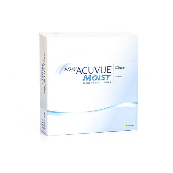 ACUVUE 1 DAY MOIST 90 pcs